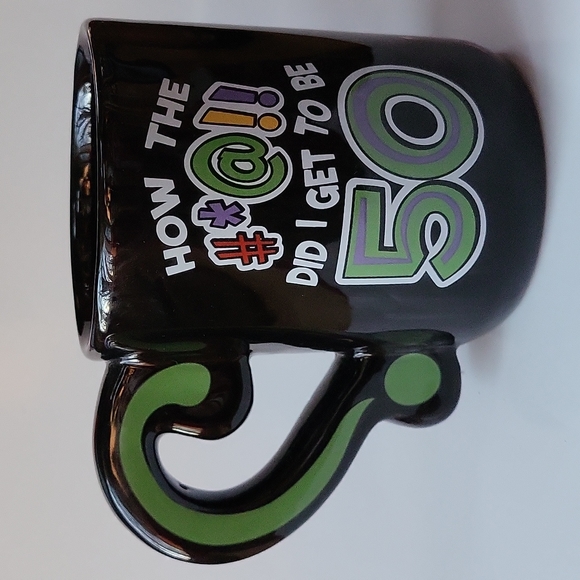 2001 Laid Back Coffee Mug How The #*@!! Did I Get To Be 50? - Picture 3 of 12